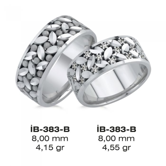 Beyaz Alyans Modeli- 383-B