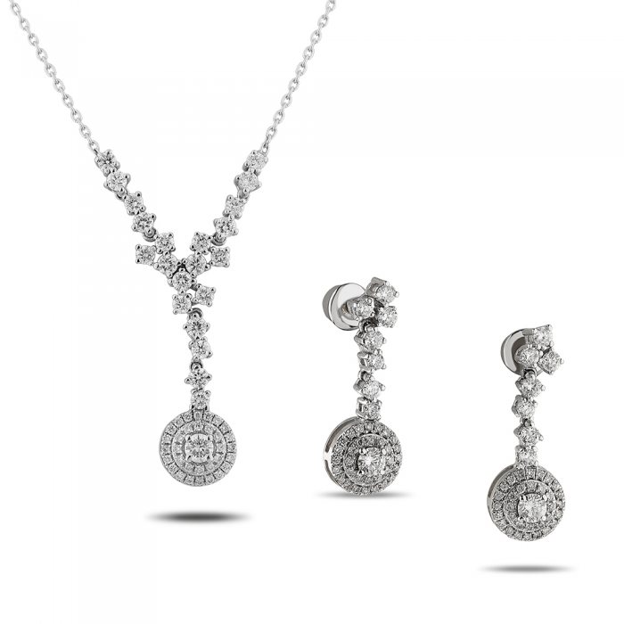1,41 Karat Pırlantalı Fantezi Takım
