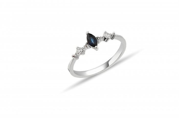 0,30 Karat Safir Malfiz Yüzük