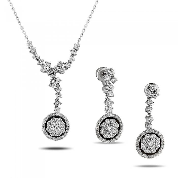 2,15 Karat Pırlantalı Fantezi Takım